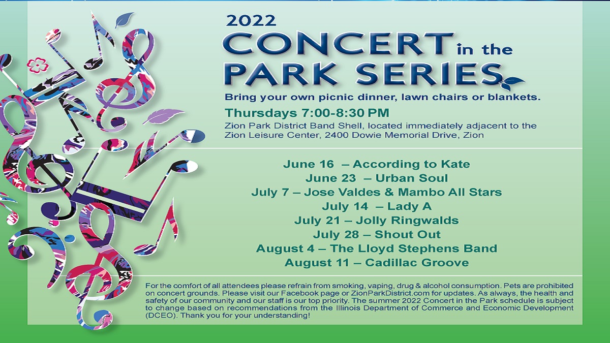 Concert in the Park Series - Cadillac Groove